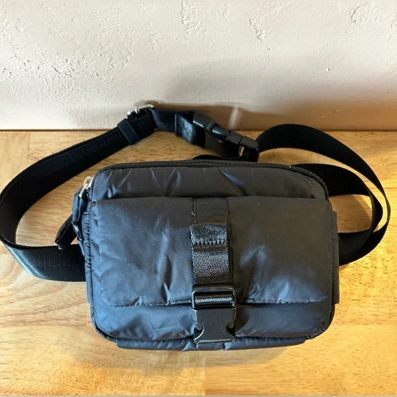 Happily Grey Black Belt Bag. Brand New Without Tags. - Picture 3 of 10